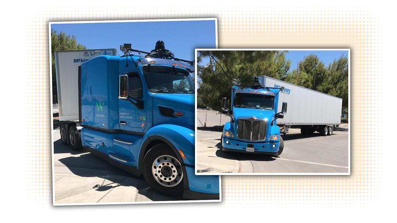 Avvistato il camion a guida autonoma di Google: ecco le prime foto