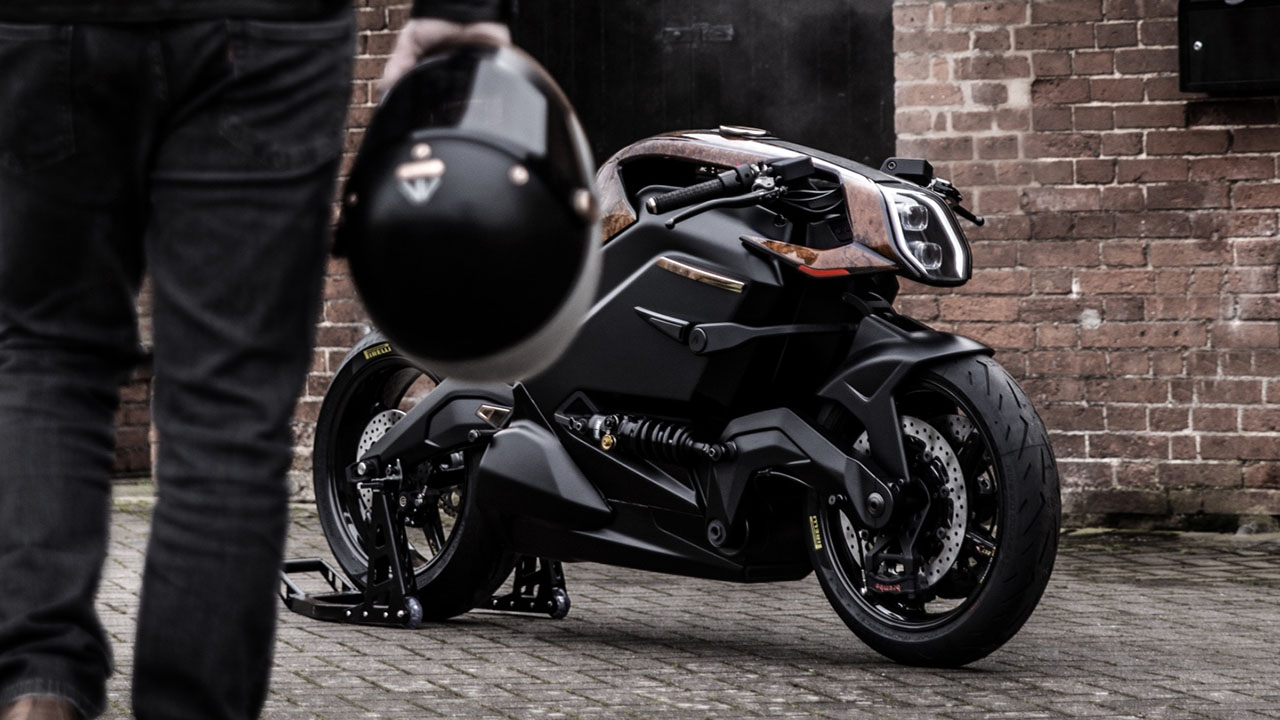Presto potrete comprare questa assurda moto elettrica, per soli 100.000 euro