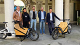 Bergamo vince l'Urban Award, in regalo al comune 3 cargo e-bike di Bergamont e Bosch