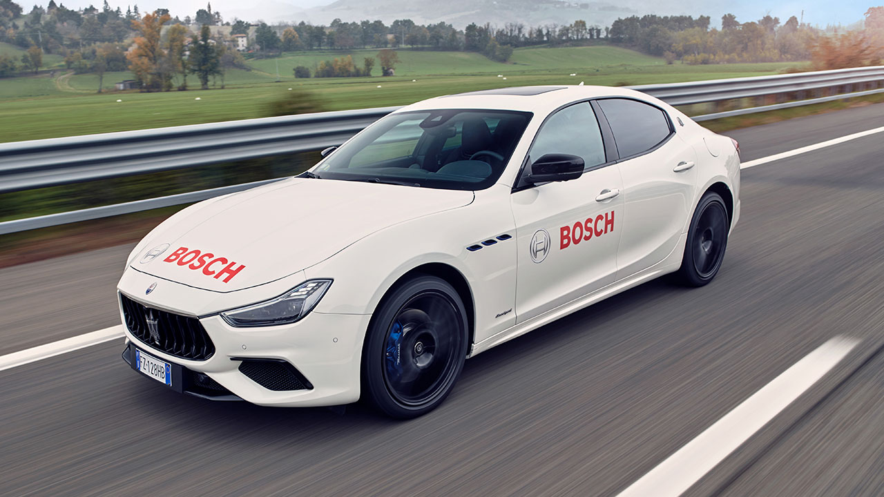Maserati Ghibli Hybrid: da Bosch ulteriori dettagli sulla motorizzazione 2.0L Mild-Hybrid 48V