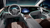 Mercedes mostra un'anteprima degli interni della nuova elettrica EQE SUV