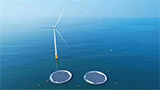 È attivo il primo impianto eolico offshore con fotovoltaico galleggiante