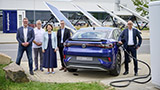 Volkswagen inaugura le hypercharger alimentate da fotovoltaico e batterie di seconda vita