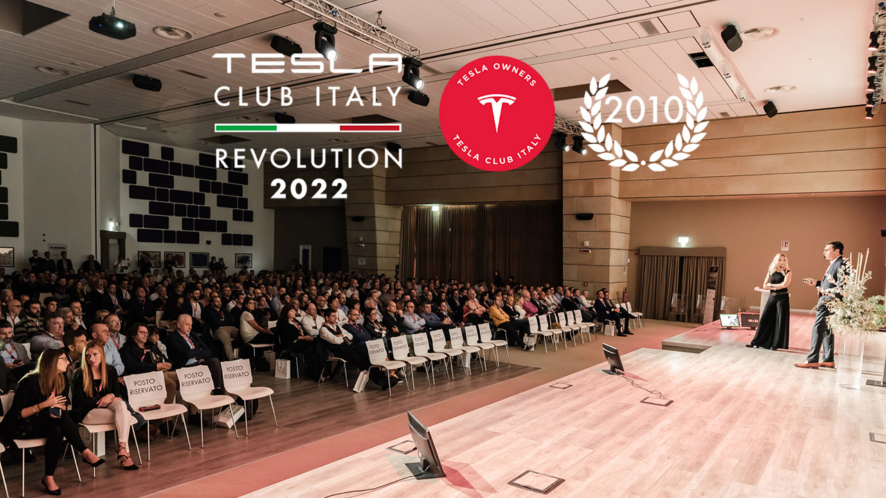 Tesla Club Italy Revolution, il 17 settembre la "megaedizione" 2022: c'è anche Hardware Upgrade