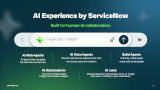 L'IA &egrave; la nuova interfaccia utente con ServiceNow AI Experience