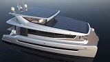 Soel presenta il nuovo yacht elettrico alimentato ad energia solare e con batteria enorme
