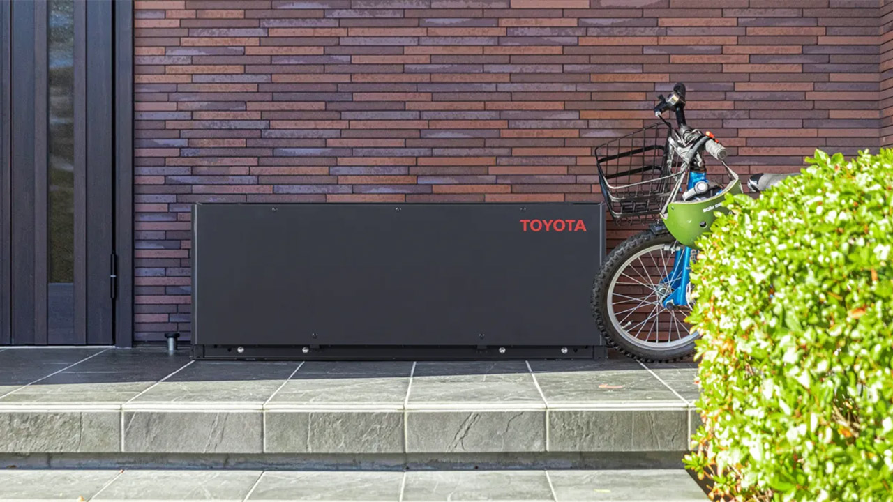 Toyota svela la batteria di accumulo domestico, ricca di tecnologie dal settore auto