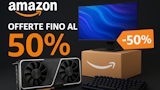 GeForce RTX 5060 a poco pi&ugrave; di 300�, SSD per giocatori e monitor a 360Hz: Amazon taglia i prezzi sull'hardware PC con sconti fino al 50%