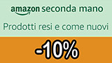 10% di sconto su tanti articoli Amazon Seconda Mano (ex Warehouse): molti sono nuovi di zecca!