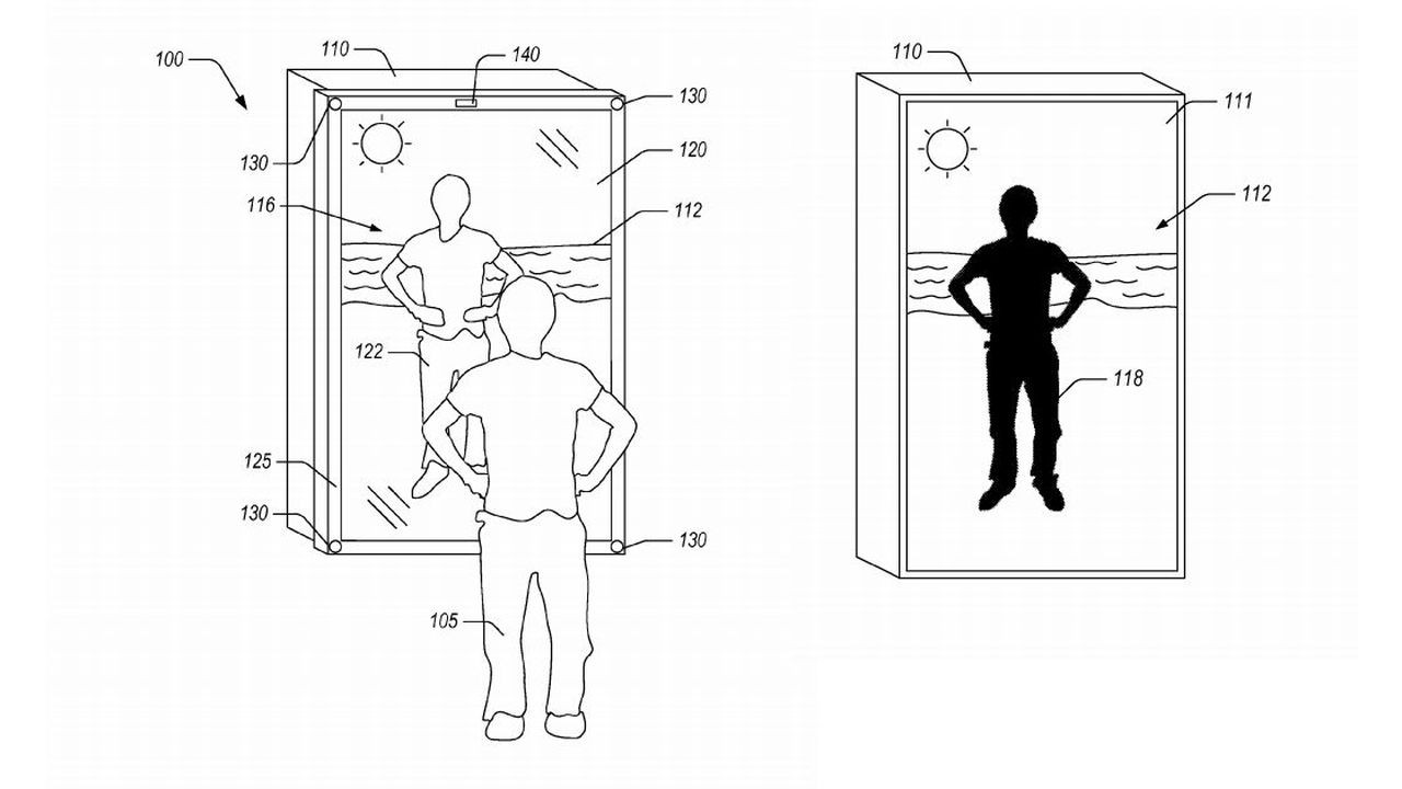 Amazon, brevetto per uno specchio che ti veste con abiti virtuali