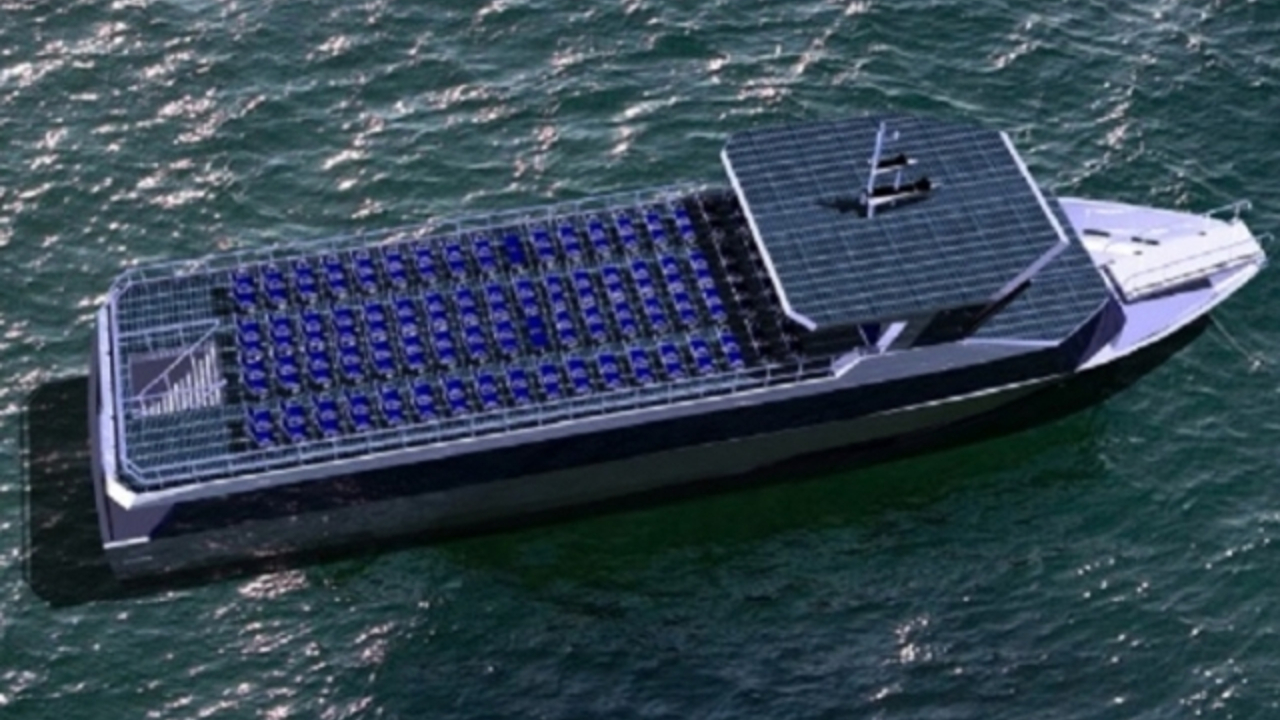 Traghetto ''fotovoltaico'' per il parco Cinque Terre: una proposta dall'azienda italiana Bi.Nav 