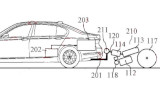 BMW brevetta un range extender per auto elettriche che si trasforma in moto