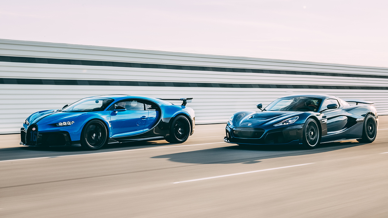 Rimac e Bugatti si fondono per un futuro completamente elettrico