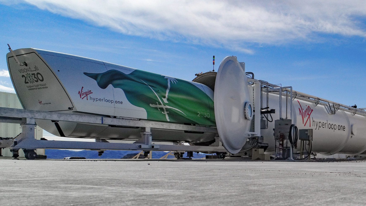 Virgin Hyperloop, primo test con passeggeri umani per il treno supersonico