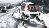 Hyundai Elevate, concept di un veicolo a 4 ruote, e in grado di ''camminare'' su qualsiasi terreno