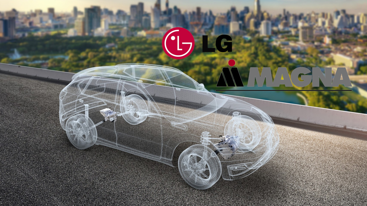 LG insieme a Magna per primeggiare nel settore dei componenti per veicoli elettrici