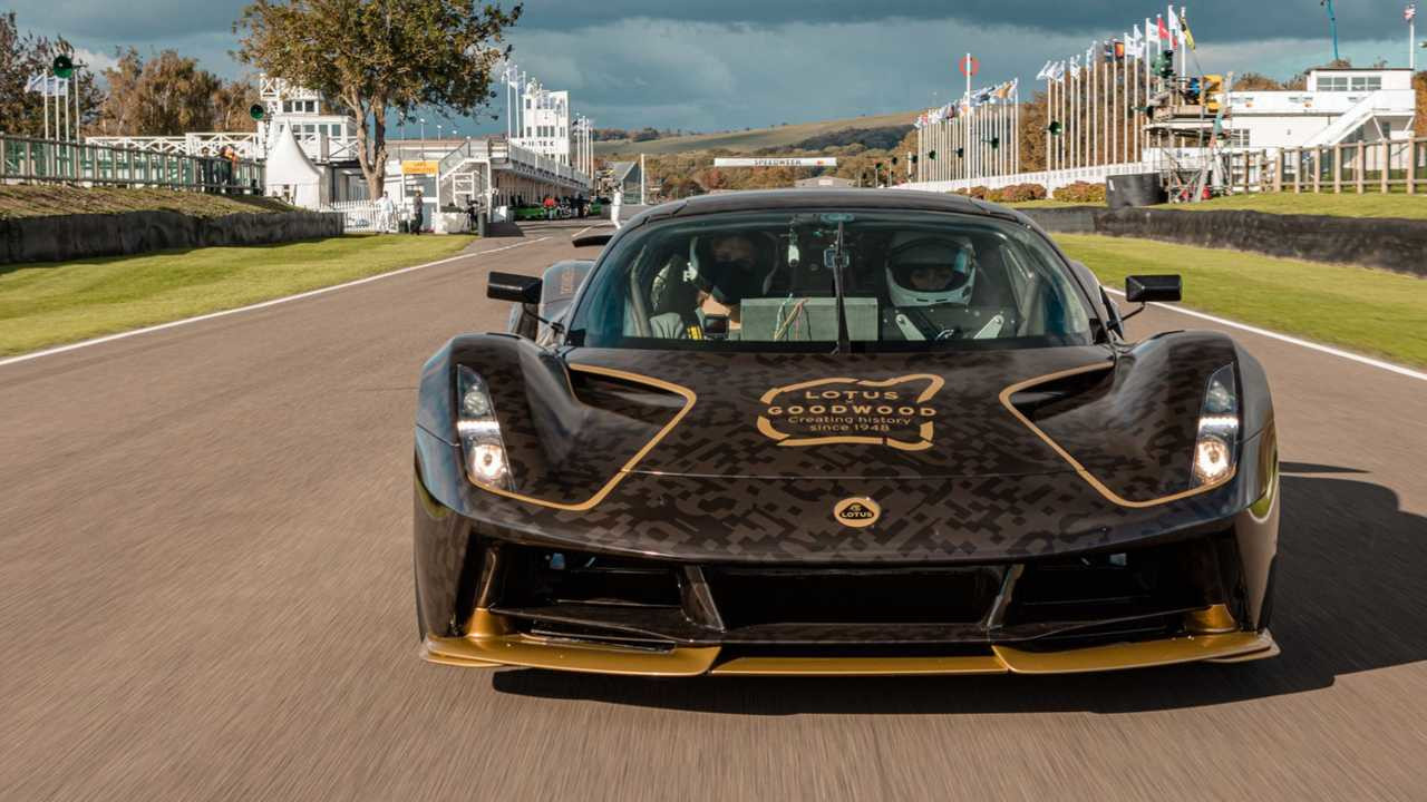 Lotus Evija X  la seconda auto elettrica pi veloce al Nrburgring