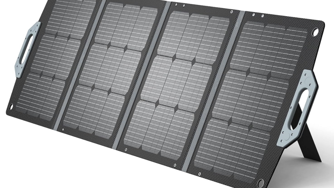 Questo pannello solare portatile e pieghevole da 120W costa ora solo 89 su Amazon
