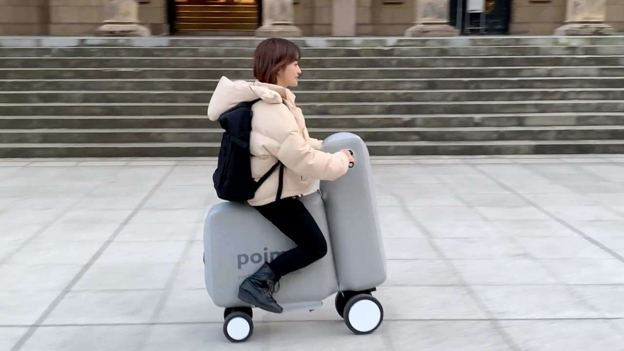 Poimo, scooter gonfiabile per una nuova tipologia di micro mobilità