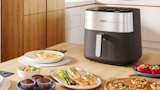 Friggitrice ad aria Princess XXL da 8 litri a 49,99�: con doppio riscaldamento e 15 funzioni per l'intera famiglia