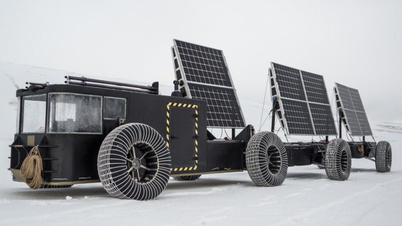 Solar Voyager, buggy elettrico pensato per esplorare il Polo Sud: praticamente ad impatto zero