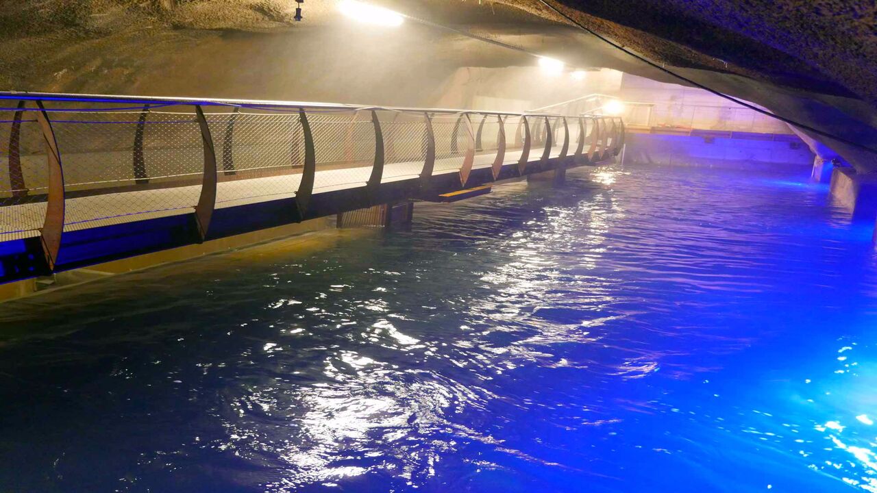 Una centrale idroelettrica sotterranea: è la Sant'Antonio e si trova in Alto Adige