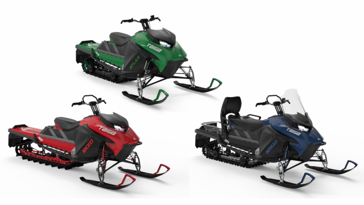 Taiga Motors, motoslitte elettriche per escursioni sulla neve a zero emissioni