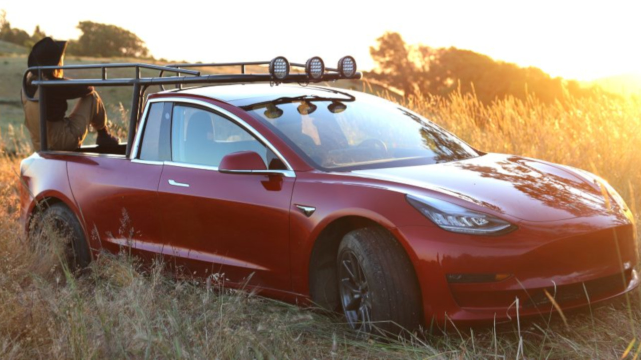 Un pickup marchiato Tesla? ecco quello realizzato su base Model 3