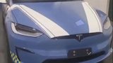 Per la prima volta una Tesla al servizio della Polizia stradale: ecco la Model X per le forze dell'ordine del Veneto