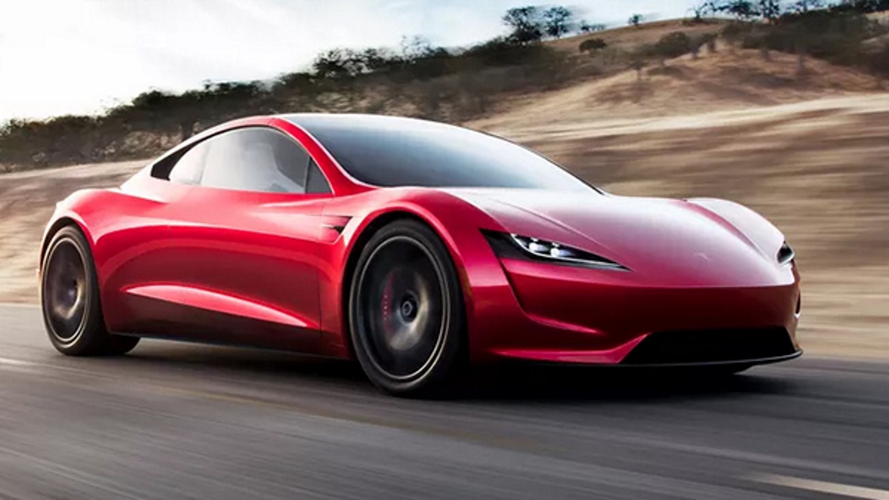 Tesla Roadster super veloce con i razzi dello SpaceX: da 0 a 100 km/h in meno di 2 secondi! 