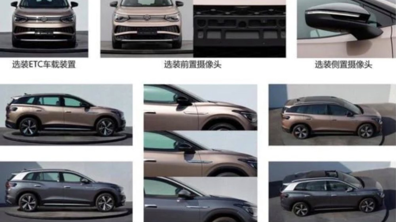 Volkswagen, comparse in rete alcune prime immagini del SUV elettrico ID.6