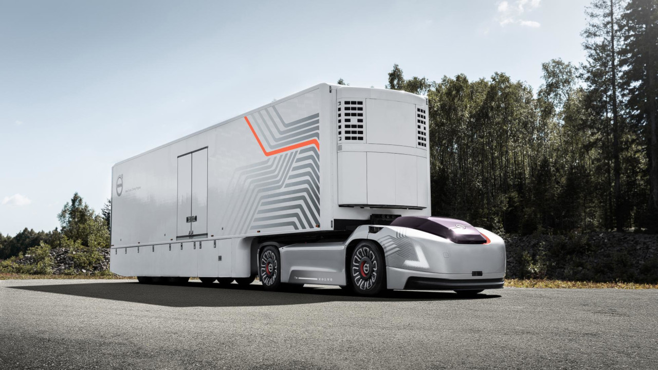 Volvo presenta Vera, camion elettrico a guida autonoma: senza cabina 