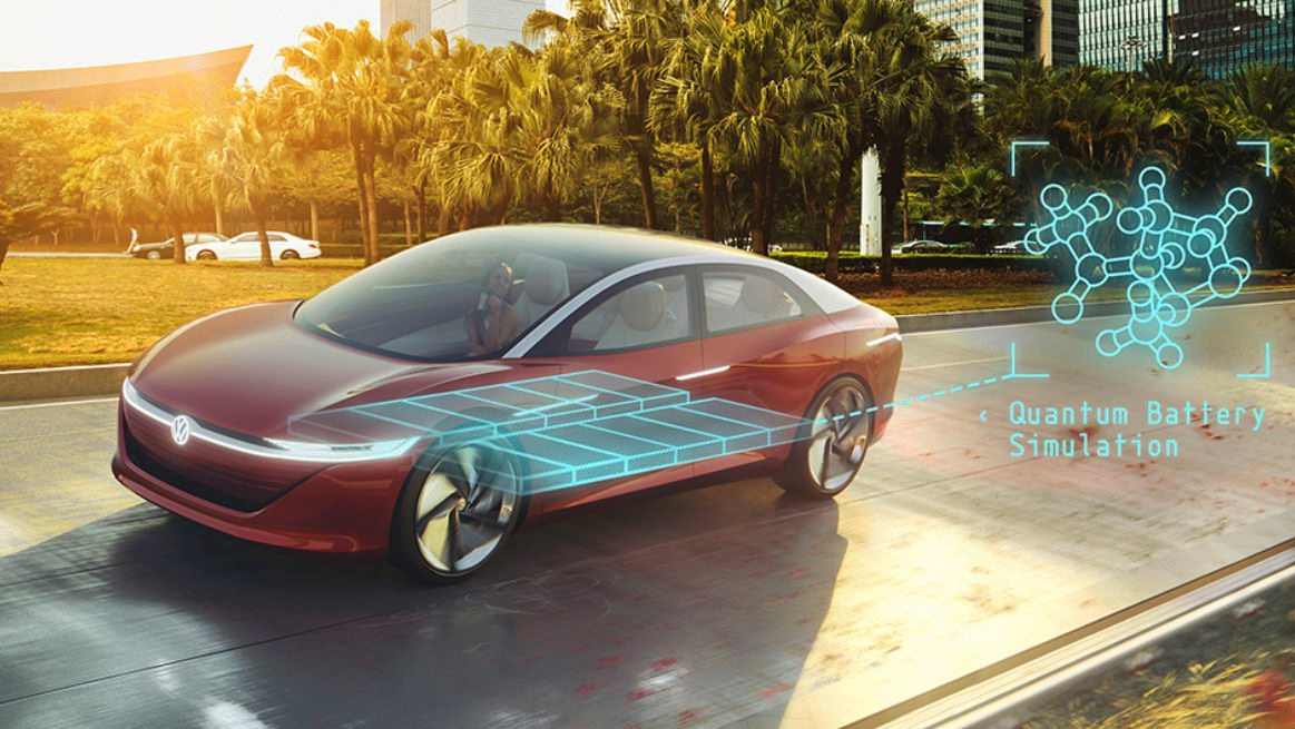 Volkswagen e Google per la simulazione quantistica su batterie per veicoli elettrici