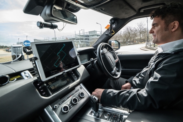 Jaguar Land Rover Self-driving Valet